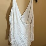 Lovers + Friends NWT  white wrap mini dress small Photo 3