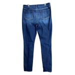 Old Navy Curvy Mid Rise Blue Jeans Womens 14 Tall Denim Dark Wash Stretch Casual Photo 2