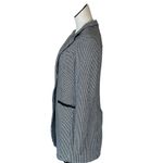 T Tahari NWT  Houndstooth One Button Blazer Viscose Blend Photo 3