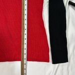 Gap Vintage Fitted Ribbed Quarter Zip Pull Over Sweater Womens Large Photo 5