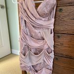 Bebe  Strapless Mini Dress Photo 2