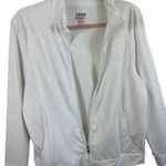 IZOD Perform X Movement Cool-FX White Full ZIp Athletic Jacket Women's Size XL Photo 3