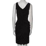 Halston Heritage New! Halston Sleeveless Knee Length Black Dress Photo 8