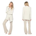 Barefoot Dreams 💕💕 CozyChic Lite Coastal Cardigan ~ Bisque XS NWT Photo 6