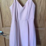 Light Pink Mini Semi Formal Dress Size M Photo 0