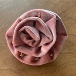 Free People Rosette Stud Pack - 10 Earrings (5 Pairs) + Brooch - Pink - NWT Photo 3