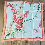 Bill Blass  Vintage Floral Scarf Photo 0