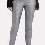 RTA DENIM REVOLVE JEANS METALLIC. Silver Coated Ankle Jeans Size 24 Photo 0