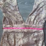 For Love & Lemons  Modern Love Dress Rose Gold Large Photo 11