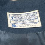 Pendleton  vintage virgin wool teal blue single breasted long sleeve blazer 22W Photo 4