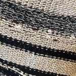 Scala  Vintage Abstract Long Sleeve Linen Blend Midi Dress Size Large Photo 5