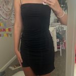 Windsor Black Sparkle Mini Dress Photo 2