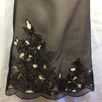 White House | Black Market 100% Silk floral Strapless Lace Occassion Dress from 8 Photo 5