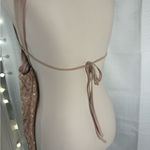 Akira Chicago Black Label Elegant Gold Mini Dress Size M Photo 2