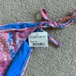 BP New with tags  cotton candy blue and pink bandanna patterned bikini bottoms Photo 2