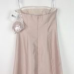 Alfred Sung NWT Strapless Satin A-Line Gown in Cameo Dress D764 Size 4 NEW Photo 7