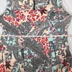 Eva Rose Floral Paisley Fit & Flair Dress (No size) Gray Size XXL Photo 11