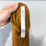 Lululemon Time to Restore Mock Neck Tank Size 8 Spice Bronze EUC Photo 4