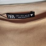 ZARA Asymmetrical Ruched MESH Sleeveless Stretch Lined Top 8030/427 LARGE NEW Photo 7