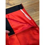 Kate Spade Colorblocked Pink Red Silk Party Mini Skirt Pockets Size 12 NWOT Photo 6