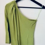 Lulus ASOS One-Shoulder Bodycon Lime Green Dress (Cocktail/Date Night/Going Out Dress) Photo 15