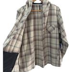 Kuhl Kleo Snap-Front Moonrock Plaid Outdoor Hooded Shacket Size XL Photo 13
