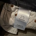 Mother Denim High Waisted Looker Jeans in Here Kitty, Kitty Glitter Racer Sz 25 Blue Photo 10