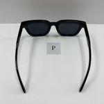Black Square Sunglasses / Large Black Sunglasses Photo 3
