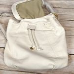 G.I.L.I. genuine leather ivory backpack handbag convertible NWOT Photo 3