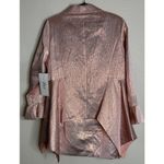 Midnight Velvet 16W Pink Metallic Embellished Formal Skirt Suit Going Out NEW Photo 1