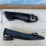 Stuart Weitzman  buckled patent leather shoes size 8 Photo 3