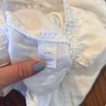 Garnet Hill 100% linen white 4” inseam shorts 16 Photo 7