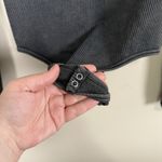 Forever 21  Bodysuit Women M/L Grey Ribbed Minimalist Basic Streetwear Grunge Photo 1