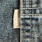 Levi's Jeans SilverTab Vintage Inspired Cotton Denim Overalls Women's Size L Photo 4