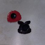 Amazon Alice in Wonderland shoe charms for Crocs shoes set of 2 Alice The White rabbit Photo 2