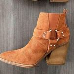 Yoki Muriel Women suede Western ankle boots cowgirl booties NWT Size 6 Photo 7