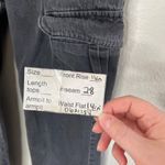 SO  Juniors Super High Rise Black Cargo Jogger Drawstring Denim Jeans Size 5/27 Photo 9