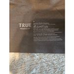 True & Co Wire Free V Neck Bra Bralette Size M Medium Seamless Black Brown Photo 2