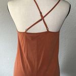 Abercrombie & Fitch Orange Lace Up Spaghetti Strap Tank Top Size XS Photo 2