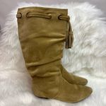 Arturo Chiang  Slouch Boots Size 8 Suede BIN 18 Photo 6