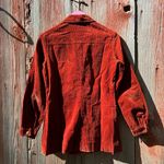 Vintage 70s Rust Corduroy Safari Field Jacket Size XS Photo 1