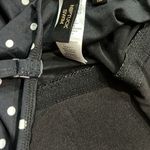 Nip Tuck NWT Amalfi Spot Black Louise Cross Front Tummy Control Swimsuit Photo 9