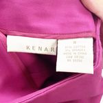 Kenar  Fuschia Cotton Blend Work Pencil Skirt Photo 6
