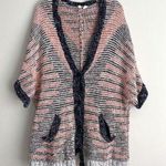 Anthropologie Moth Dolman Sleeve Cardigan Sweater Size Med Buttons Pockets Knit Photo 0