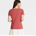 A New Day  Slim Fit Scoop Neck T-Shirt Red Pink XXL Photo 1