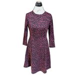 Beach Lunch Lounge Dress Sz Small Leopard Animal Print Safari Boho Fall Autumn Photo 1