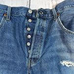 Levi's Levi’s 501 Distressed Denim Cutoff Shorts | Approx. Size 14 Photo 3