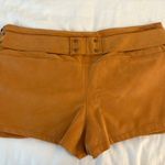 Free People  Suede Mini Skort Photo 1