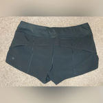 CRZ Yoga Lined Running Shorts Size Medium Olive Green Photo 2