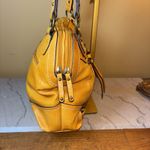 Born concept BØC Mustard Yellow Faux Leather Shoulder Bag Tote Purse Photo 7
